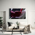 Artronauts Glass Print Red Wine