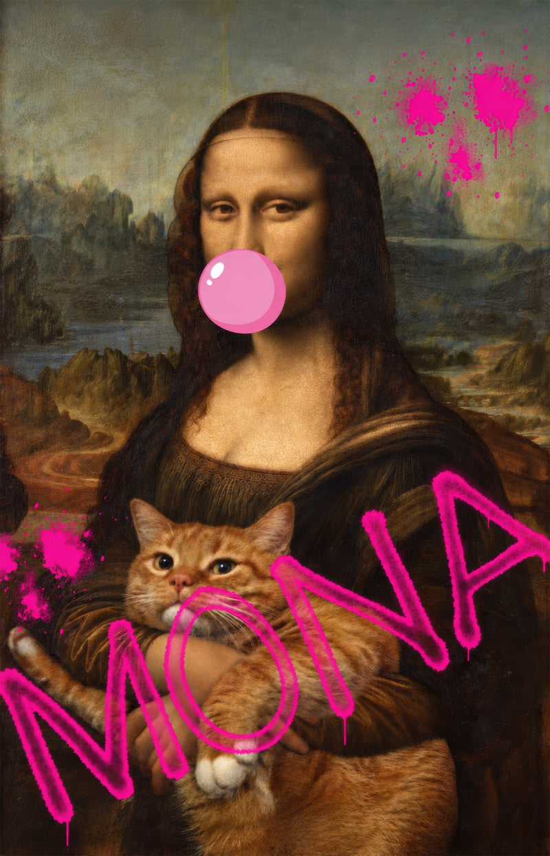 MONA - Tempered Glass Wall Art