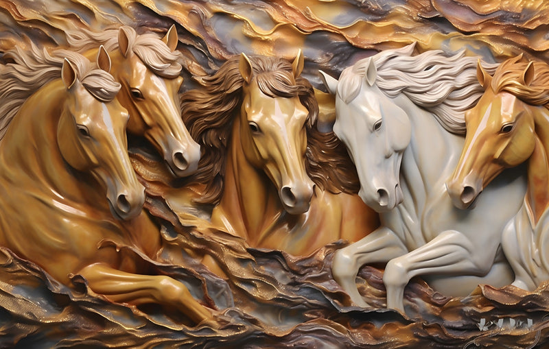 Horses Painting