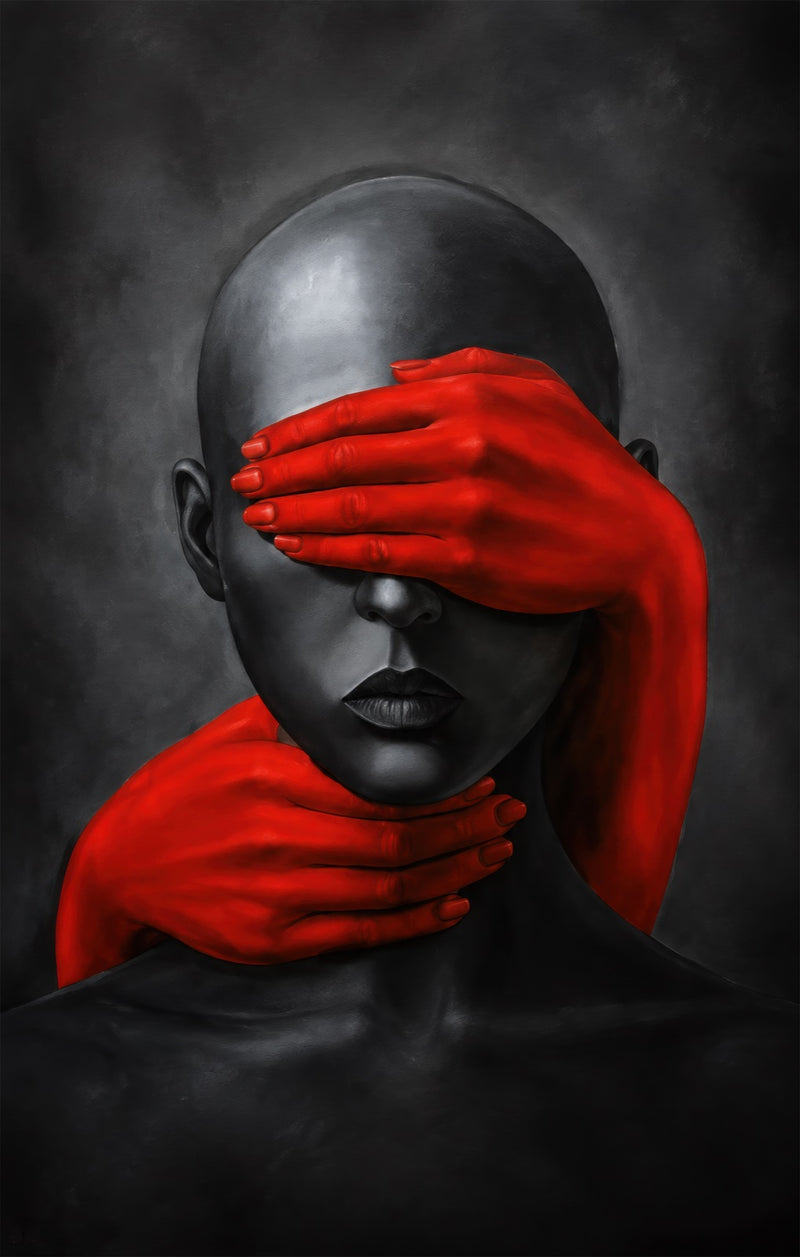 Unspoken Senses Glass Wall Art