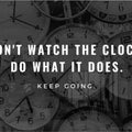 Artronauts Art Glass Print Don't Watch The Clock
