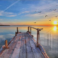 Artronauts Glass Print Pier VI
