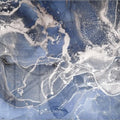 Artronauts Art Glass Print Blue Marble Design