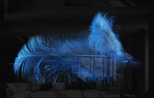 Blue Feather