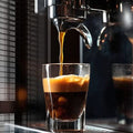 Artronauts Glass Print Espresso