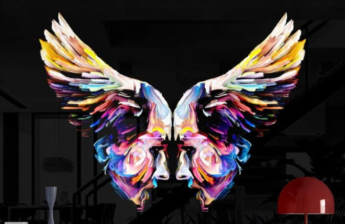 Artronauts Art Clearance T. Abstract Wings