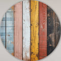Rustic Woods - Rounded Glass Wall Art