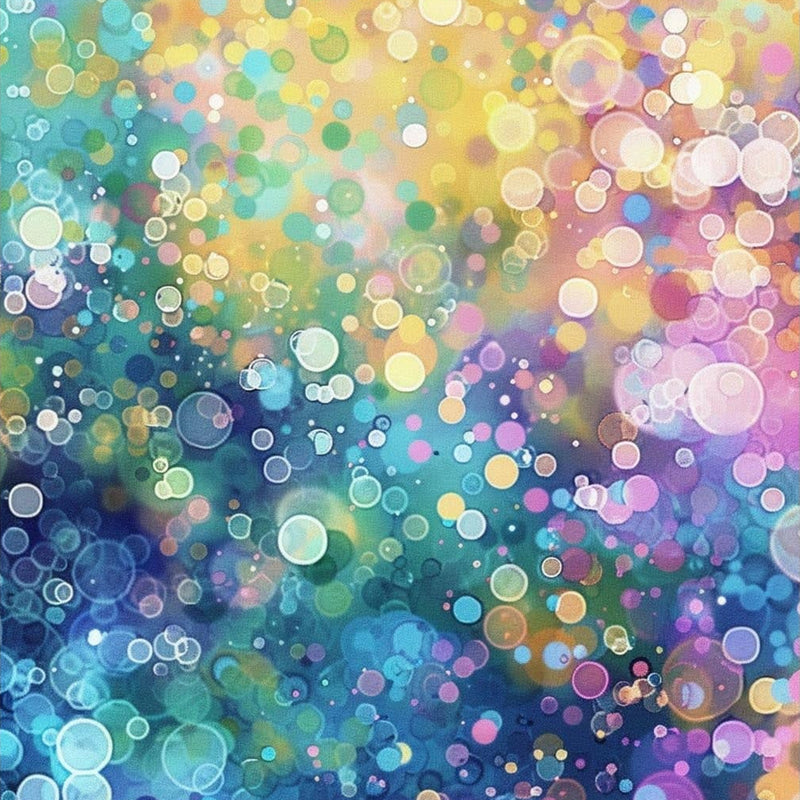 Aurora Dream Glow- Abstract Tempered Glass Wall Art
