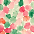 Watercolour Petals-Abstract Tempered Glass Wall Art