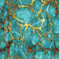 Artronauts Glass Print Gold Veined Marble Design