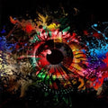 Artronauts Art Glass Print The Eye