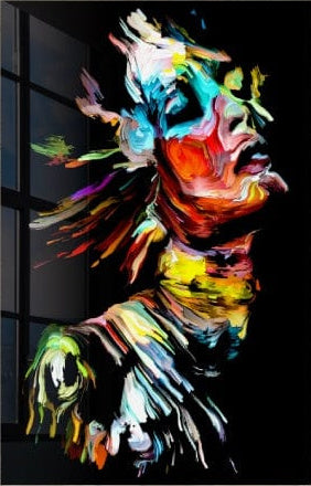 Colourful Abstract Portrait II