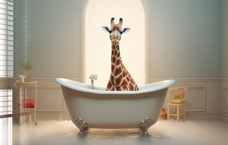 Bathtub Animal Giraffe III