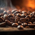 Artronauts Glass Print Coffee Beans