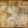 Artronauts Glass Print Mappe Monde