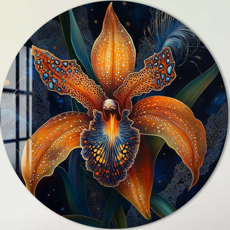 Lunara - Rounded Glass Wall Art