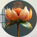 Floria - Rounded Glass Wall Art