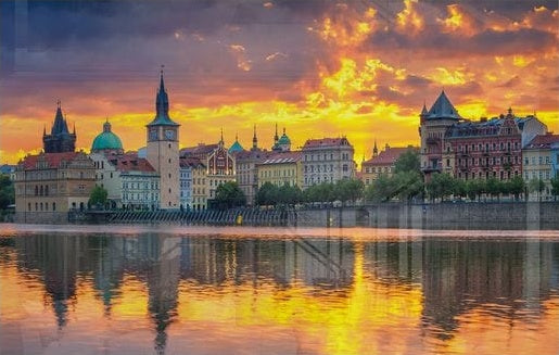 Sunset Prague
