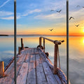 Artronauts Glass Print Boardwalk - Trinity
