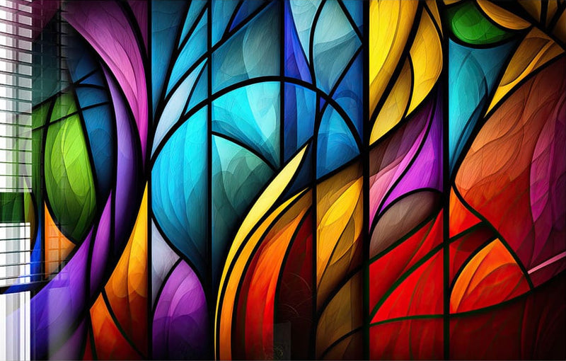Artronauts Glass Print Harmony Abstract