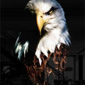 Artronauts Art Glass Print Eagle