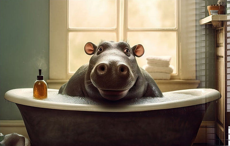 Bathtub Animal Hippo