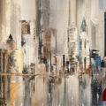 Artronauts Art Glass Print City Skyline