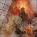 Artronauts Art Glass Print Chaos