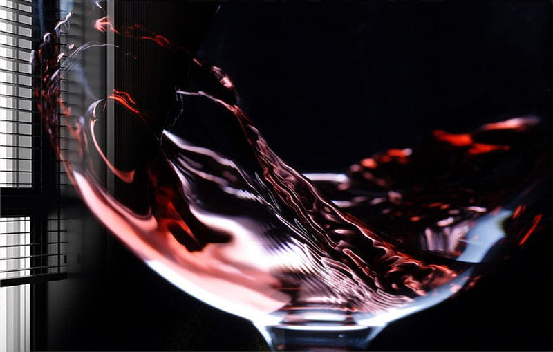 Artronauts Glass Print Glass of Wine