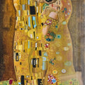 Artronauts Glass Print The Kiss - Gustav Klimt