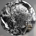 Abstract Pb 82 - Rounded Glass Wall Art