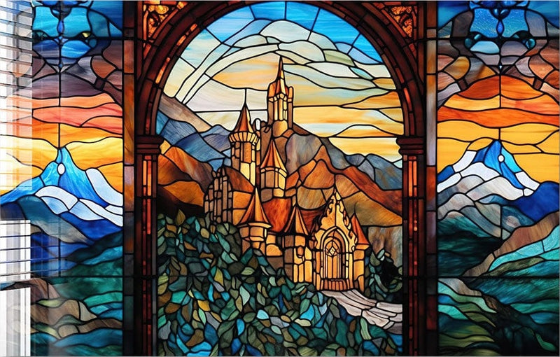 Castle Stained Glass Effect