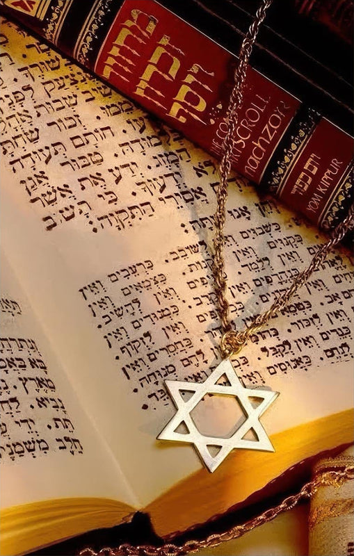 Star of Covenant- Judaism Tempered Glass Wall Art