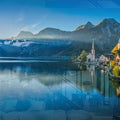 Artronauts Art Glass Print Hallstatt