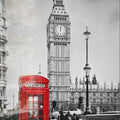 Artronauts Art Glass Print Big Ben Glass Wall Art