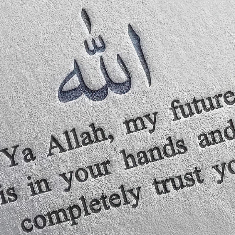 Bound to Faith- Islamic Tempered Glass Wall Art