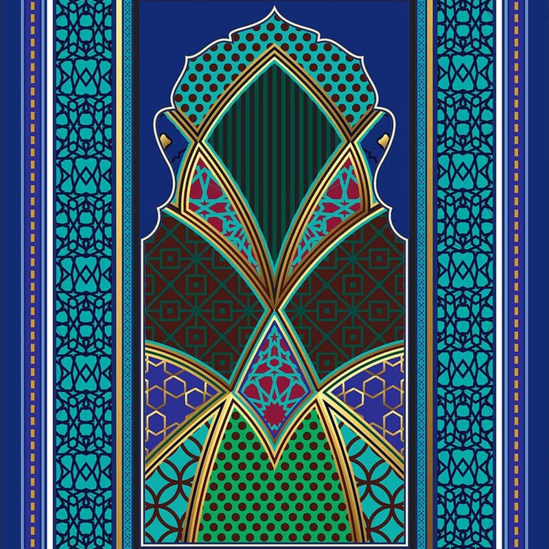 Islamic Arch- Islamic Tempered Glass Wall Art