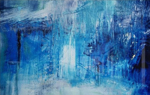 Abstract Blue