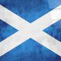 Artronauts Glass Print The Saltire