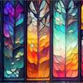 Artronauts Glass Print Windows Stained Glass Effect