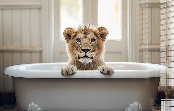 Bathtub Animal Lion II