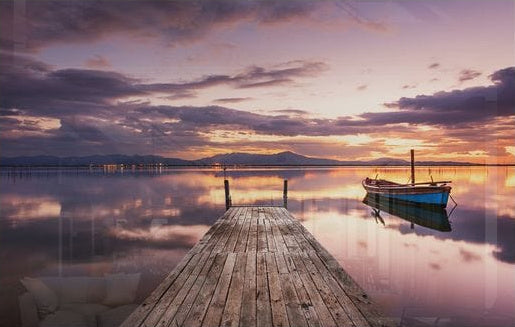 Artronauts Art Glass Print The Pier V