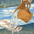 Washing of Hands- Judaism Tempered Glass Wall Art