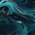 Artronauts Glass Print Wave Abstract