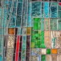 Artronauts Glass Print Colourful Italian Stained Glass Patterns