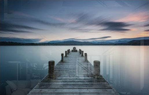 Artronauts Art Glass Print Pier