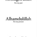 Astaghfirullah Alhamdulillah- Islamic Tempered Glass Wall Art