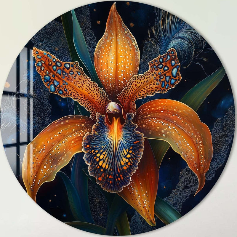 Lunara - Rounded Glass Wall Art