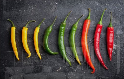 Rainbow Peppers