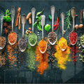 Artronauts Glass Print Spices